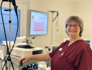 Andrea Witt, Krankenschwester, Endoskopiefachassitenz Andrea Witt, Krankenschwester, Endoskopiefachassitenz